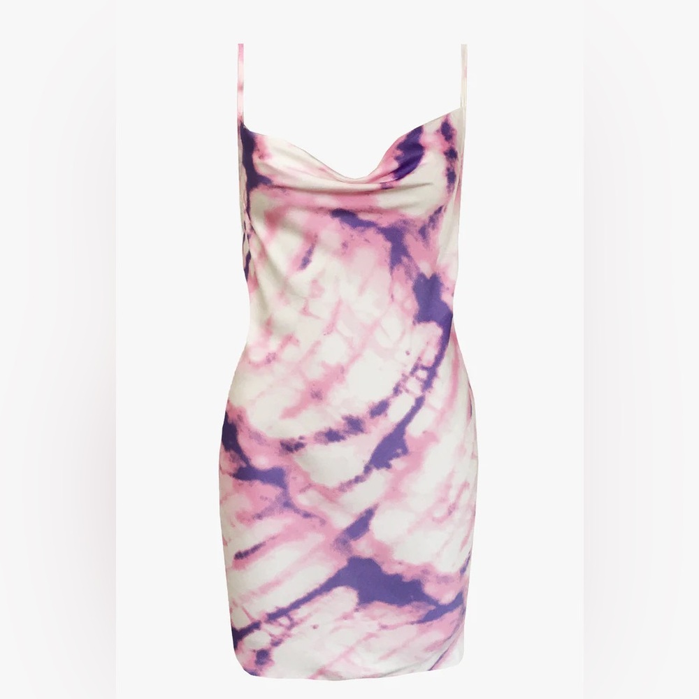 Y&I Tie Dye Mini Dress